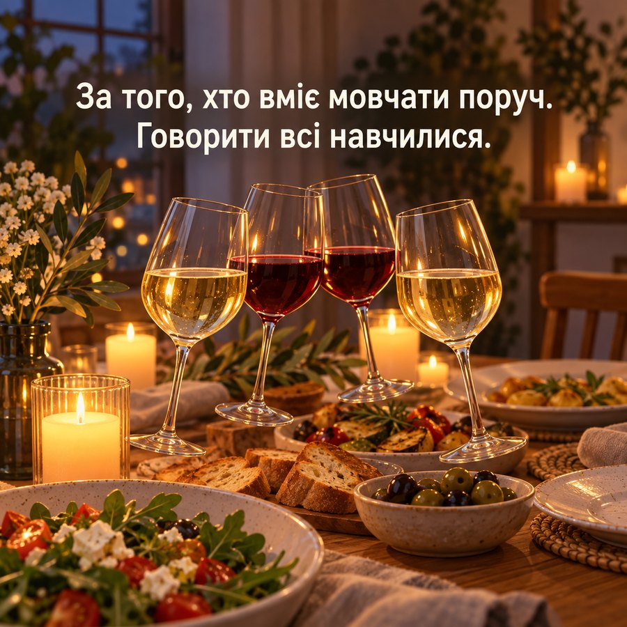Тост колегам: листівка