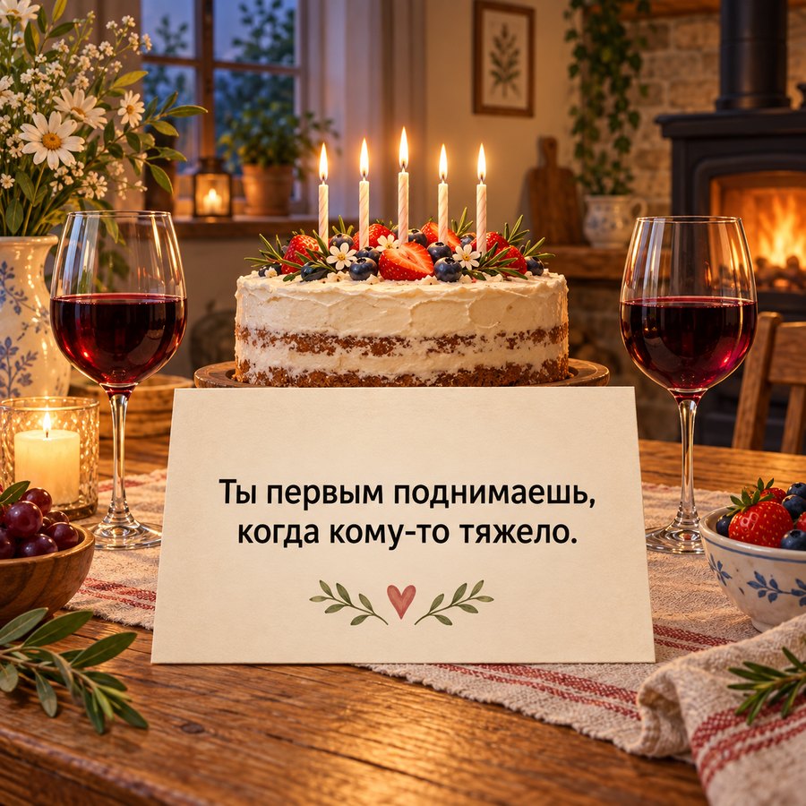 Тост о поддержке