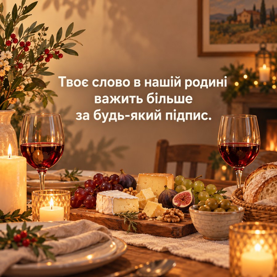 Тост про слово чоловіка