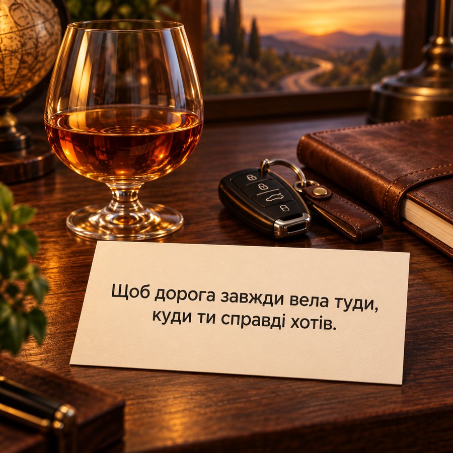 Тост про дорогу й вибір
