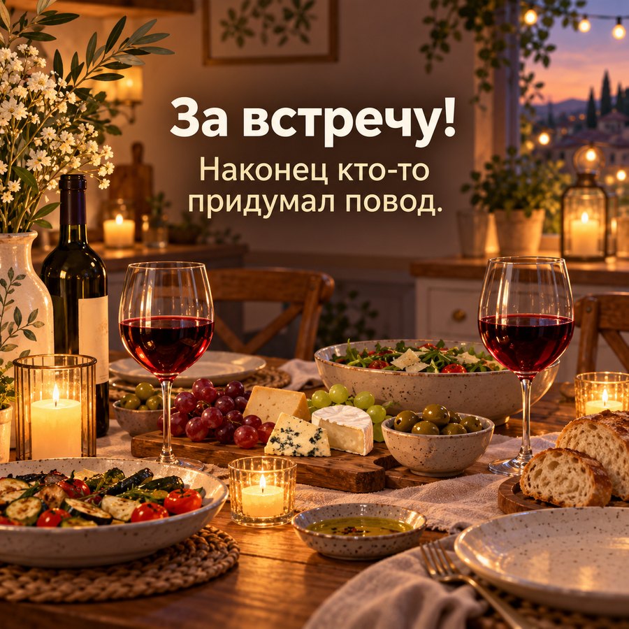 Тост за встречу