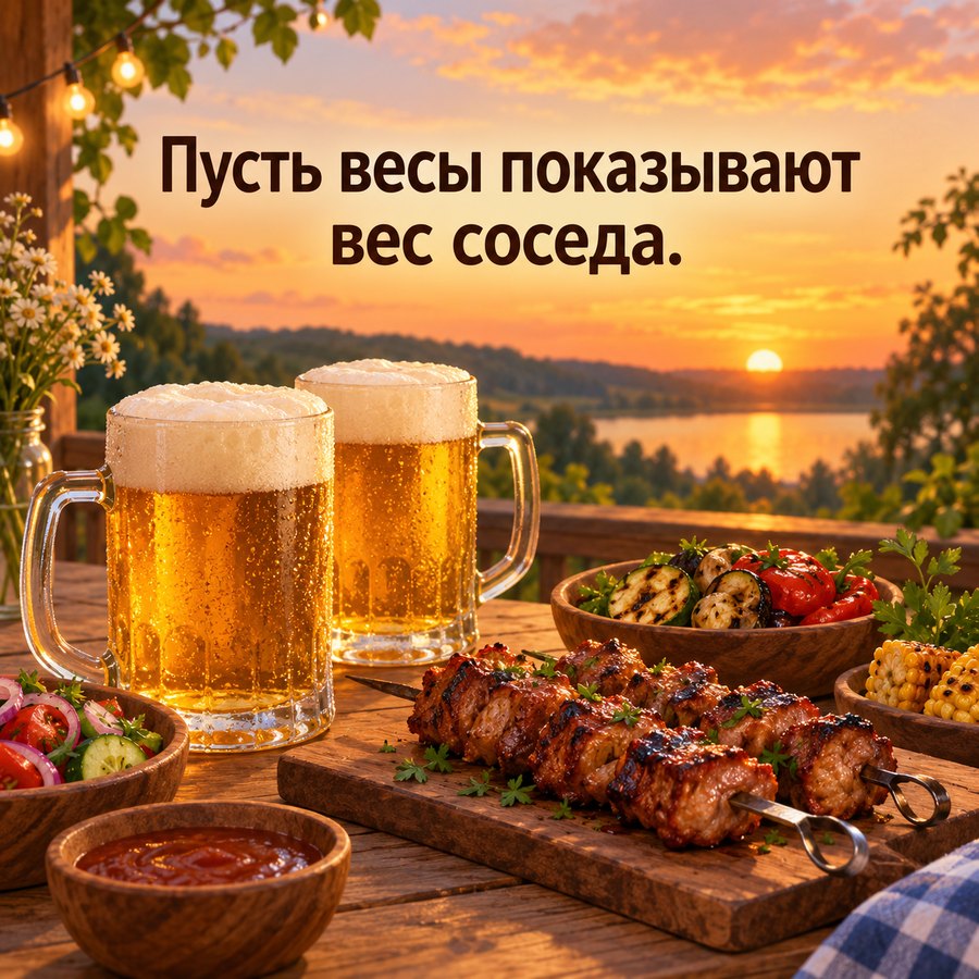 Тост про весы соседа
