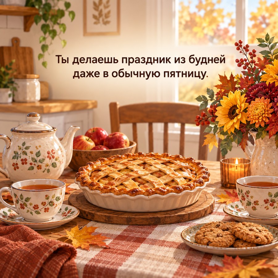 Тост о празднике из будней