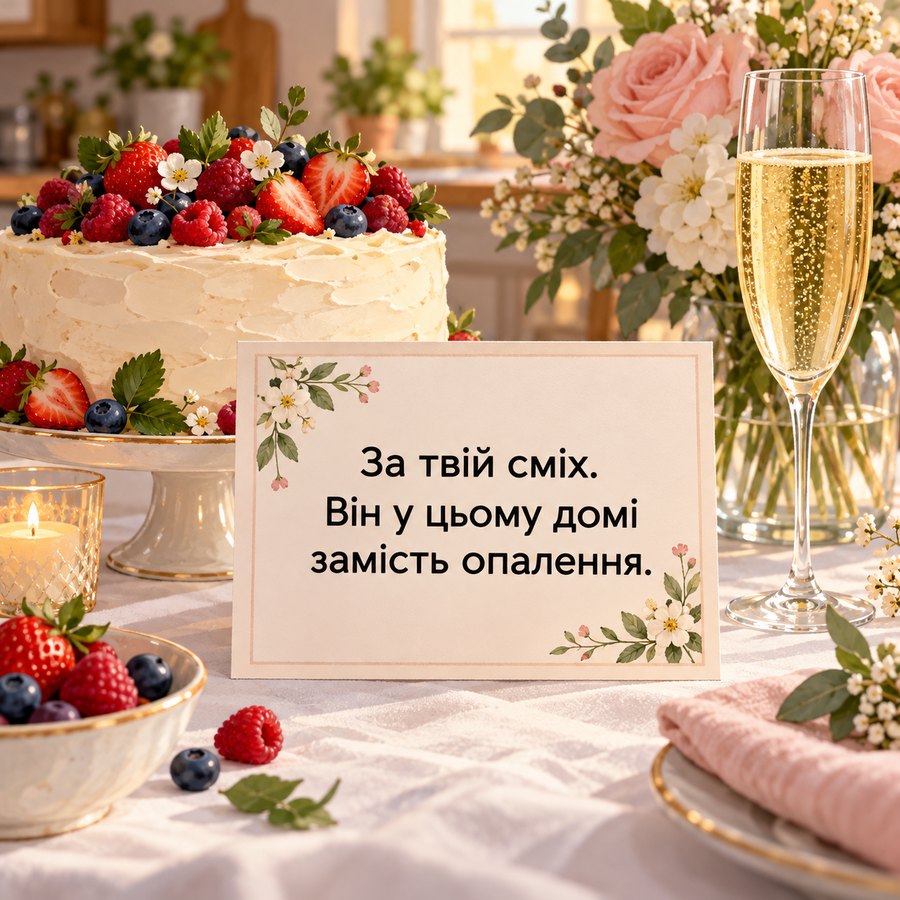 Тост про сміх іменинниці