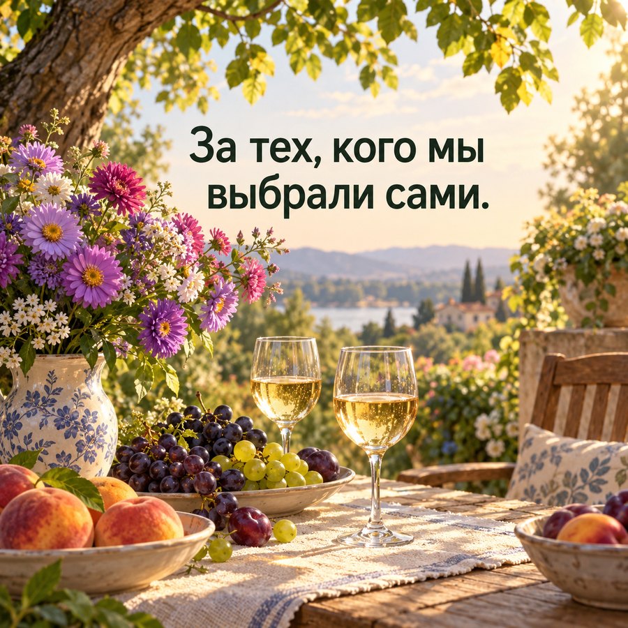 Открытка: За тех, кого мы выбрали сами