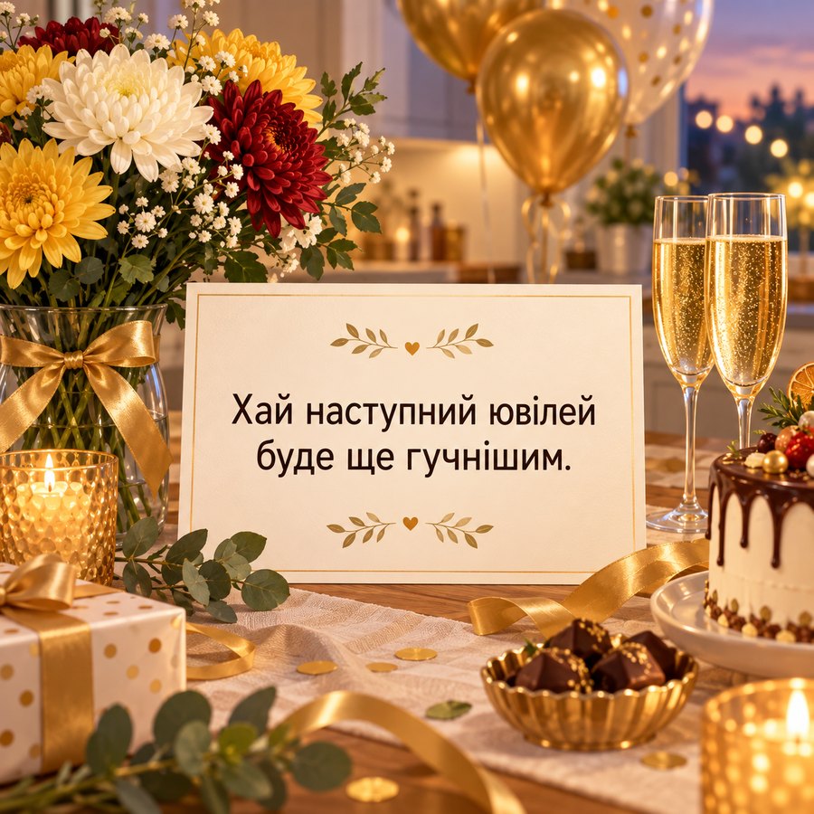 Листівка: Хай наступний ювілей буде ще гучнішим