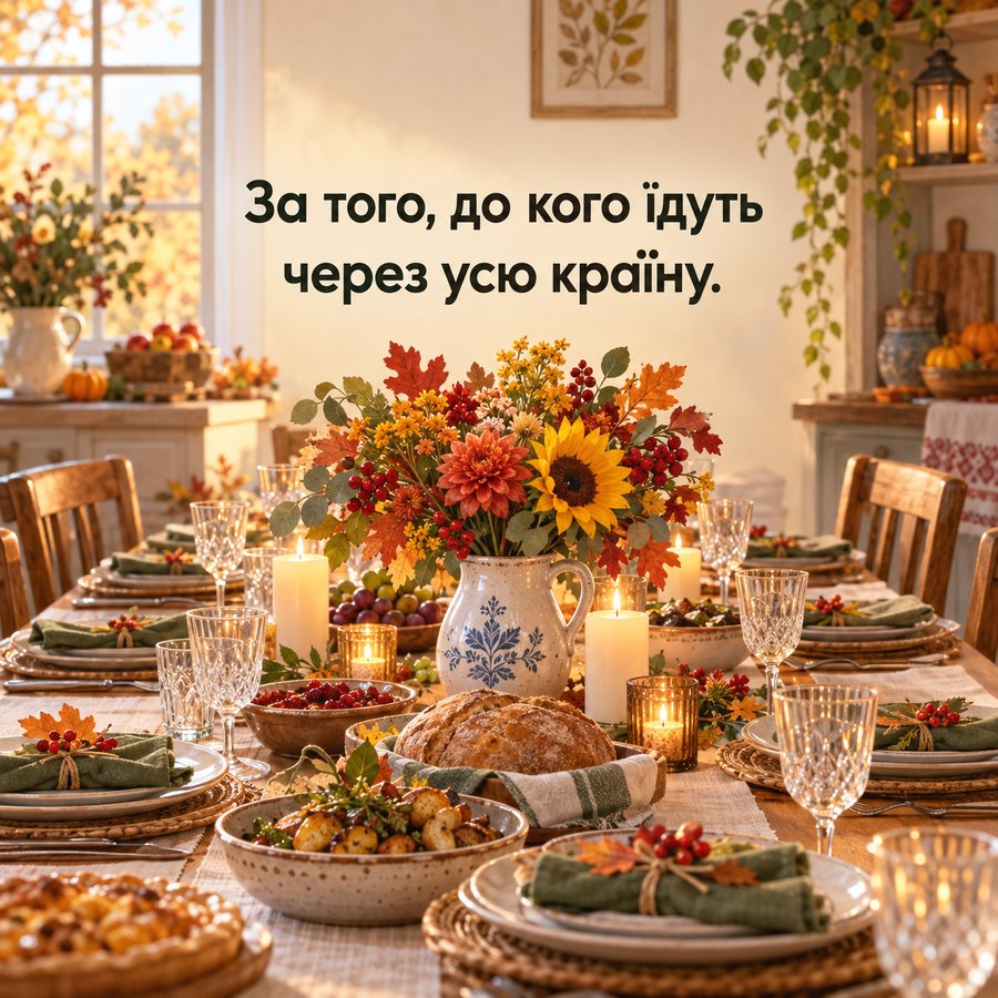 Листівка: За того, до кого їдуть через усю країну